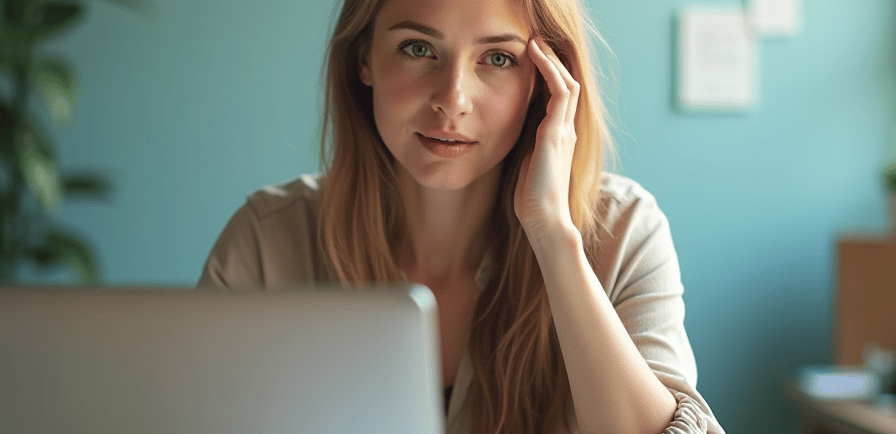 overwhelmed, too much on your mind, woman looking overwhelmed with a lot of tasks