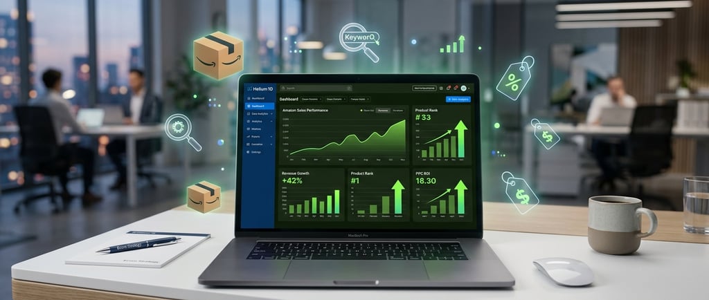 Cómo Helium 10 Puede Transformar tu Negocio de Amazon