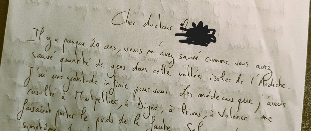 lettre au docteur R.