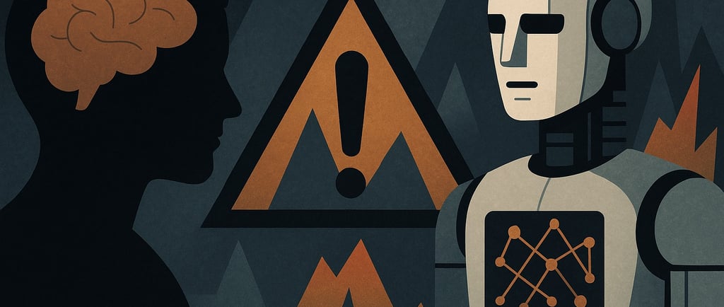 Explore the risks of AI therapy chatbots and their potential impact on mental health