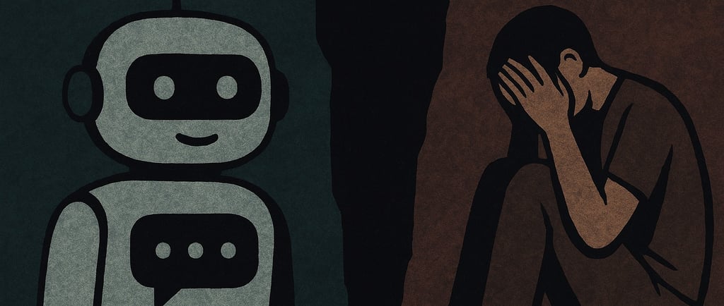 A recent study shows AI chatbots struggle with suicide-related questions