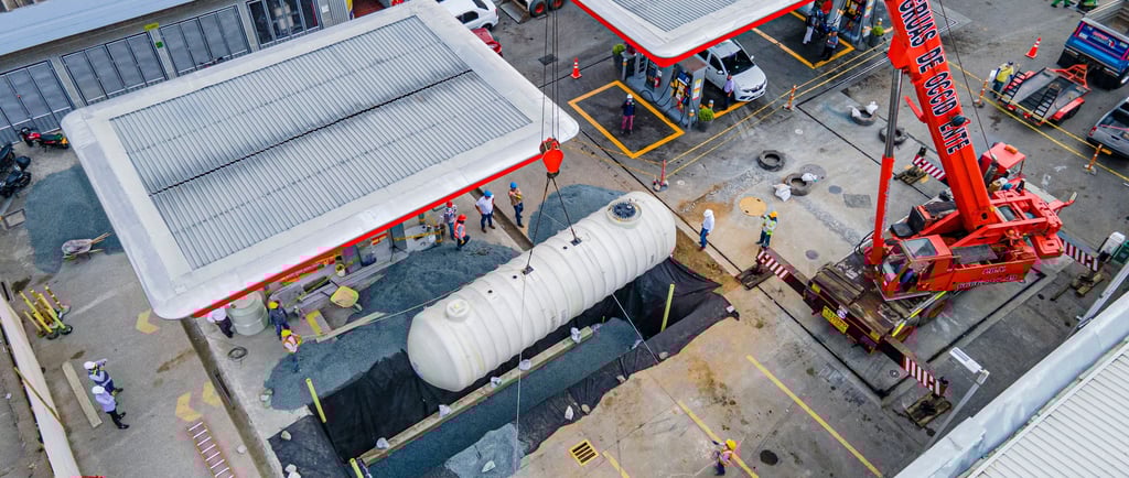 Instalacion tanque de combustible eds terminal cali obras civiles