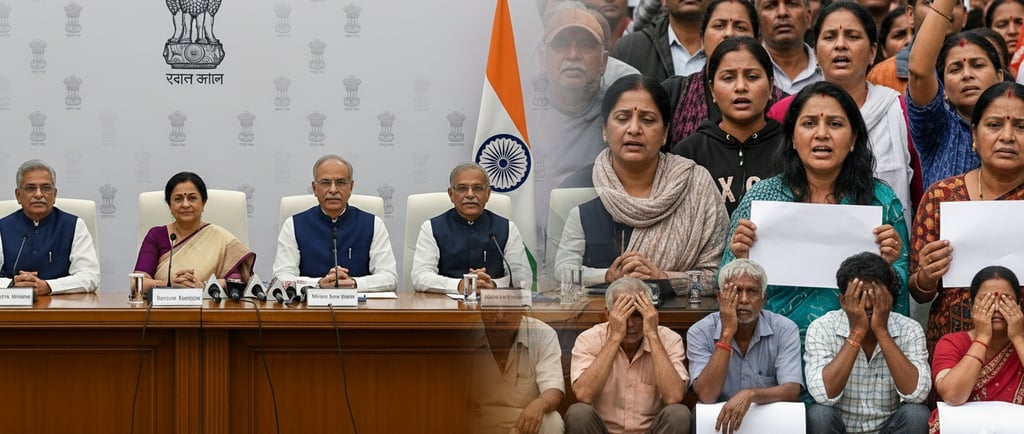 Government failure in crisis communication resulting in confused citizens