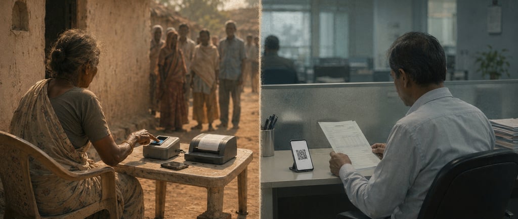 Two sides being used by the government
