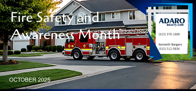 October 2025 is Fire Safety and Awareness Month