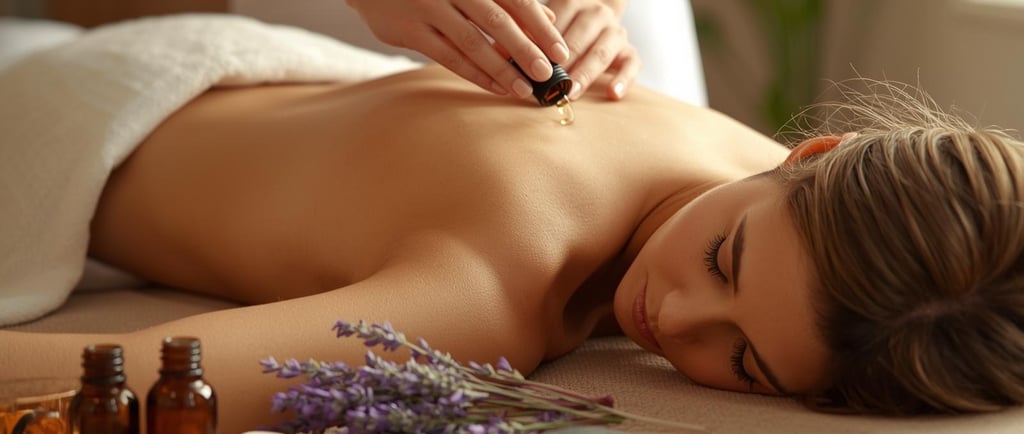 Õrn puudutus ja eeterlike õlide vägi sügava lõõgastuse heaks