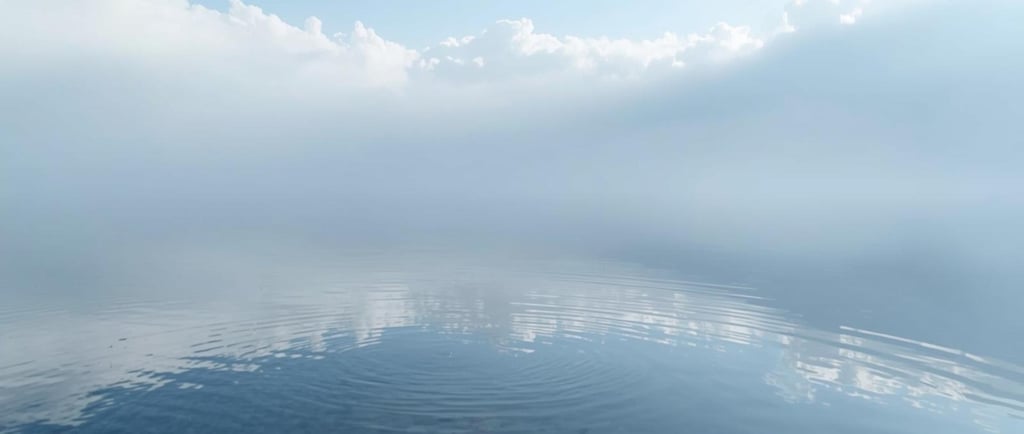 Rahulik meri sümboliseerib ärevuse leevendamist floatingu ja vabastava hingamise abil