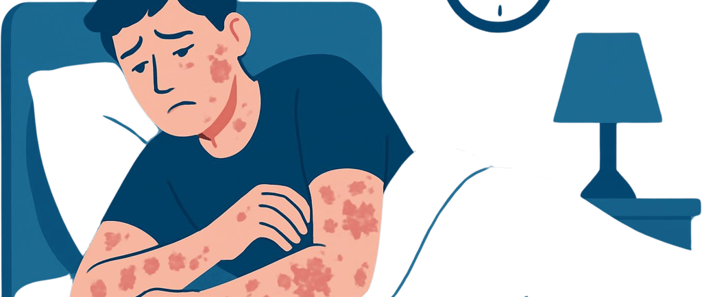 Psoriaas uni ja magamatus