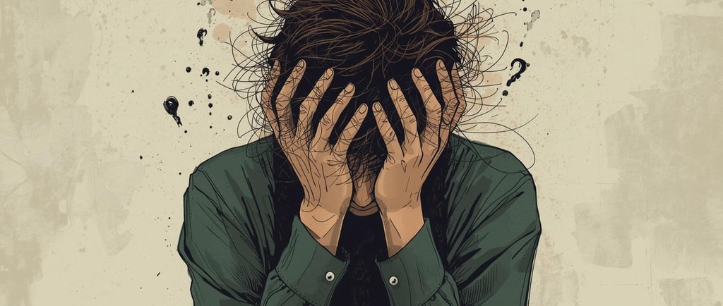 inimene kroonilise ärevusega