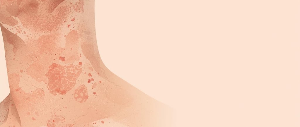 Pildil on atoopiline dermatiit kaela 