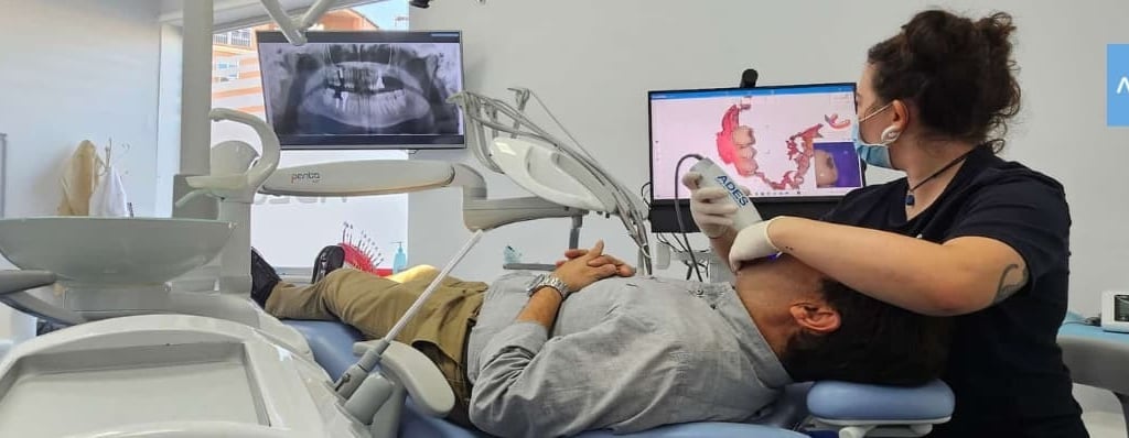 Escaneo 3d clinica dental ades