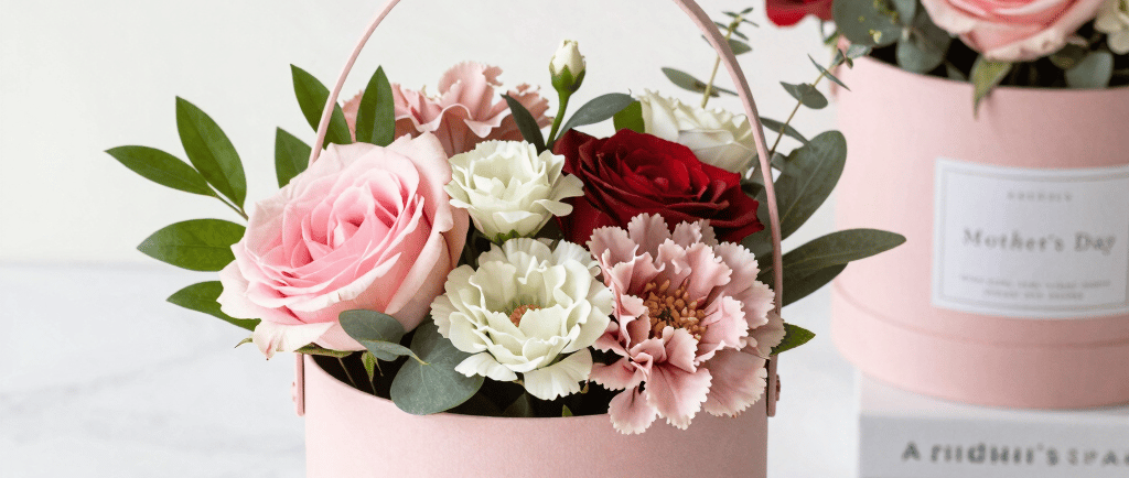 A triangle frame contains roman numerals.