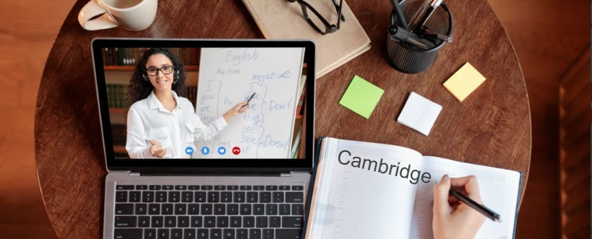 Student studying Cambridge A Level online with TutorNics expert tutor