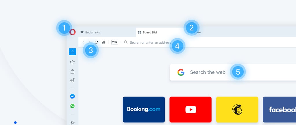 Opera Browser Speed Dial