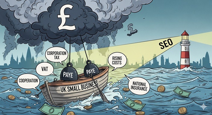 Image showing How SEO Can Help UK Small Businesses Boost Revenue While Managing Rising Costs