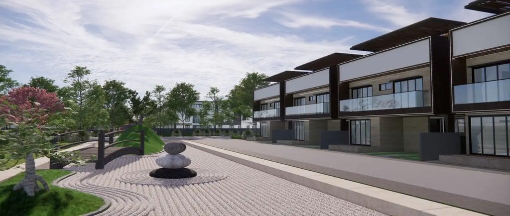 Luxury villa design at Fortune Hestia Villas, Sarjapur Road – modern Greek-inspired architecture