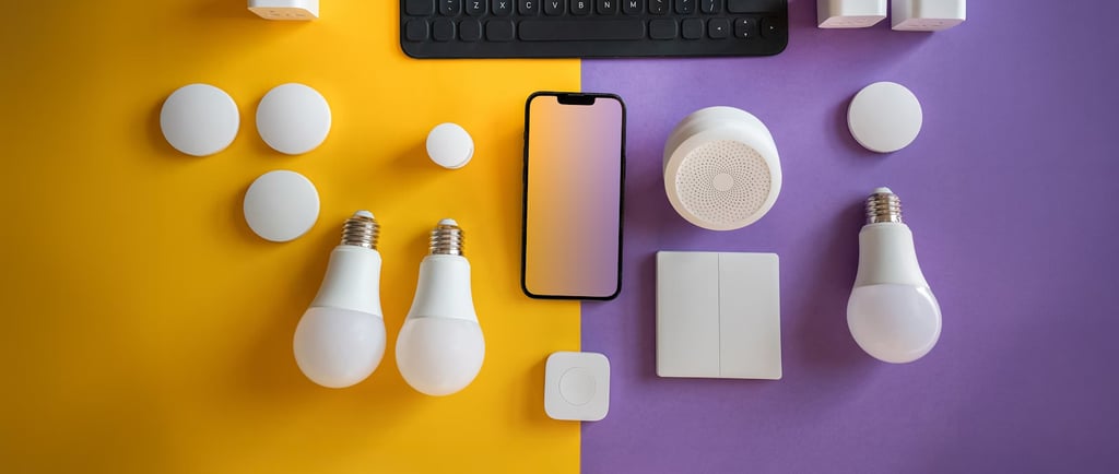 Image of IoT smart devices.