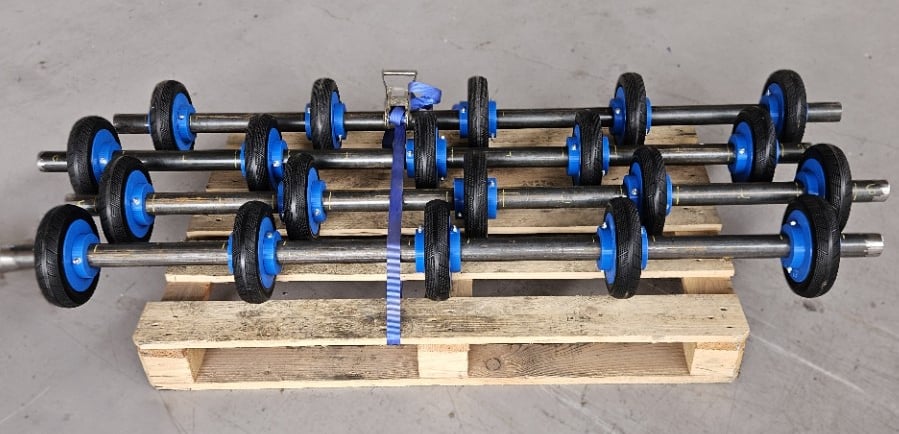 Rouleaux de retour bande à tasseaux