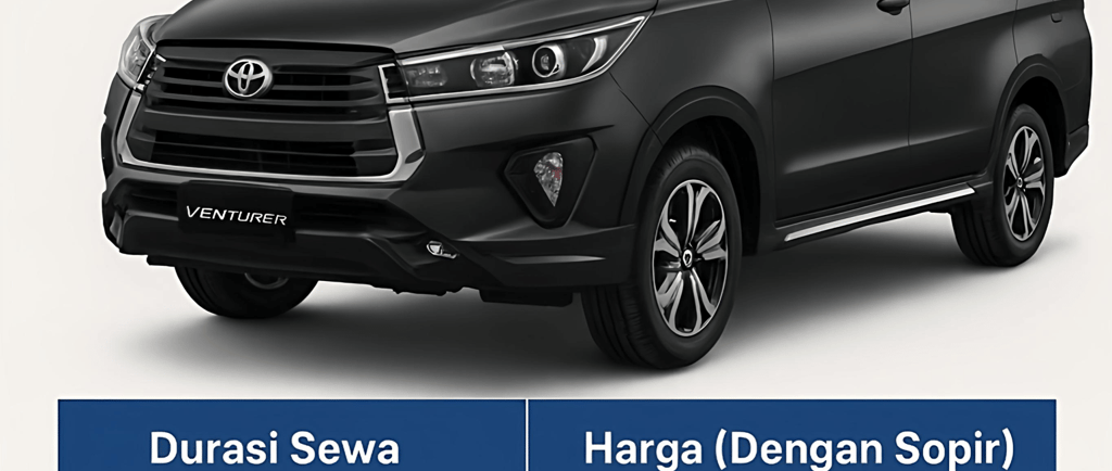 Harga Sewa Mobil Innova Venturer di Surabaya