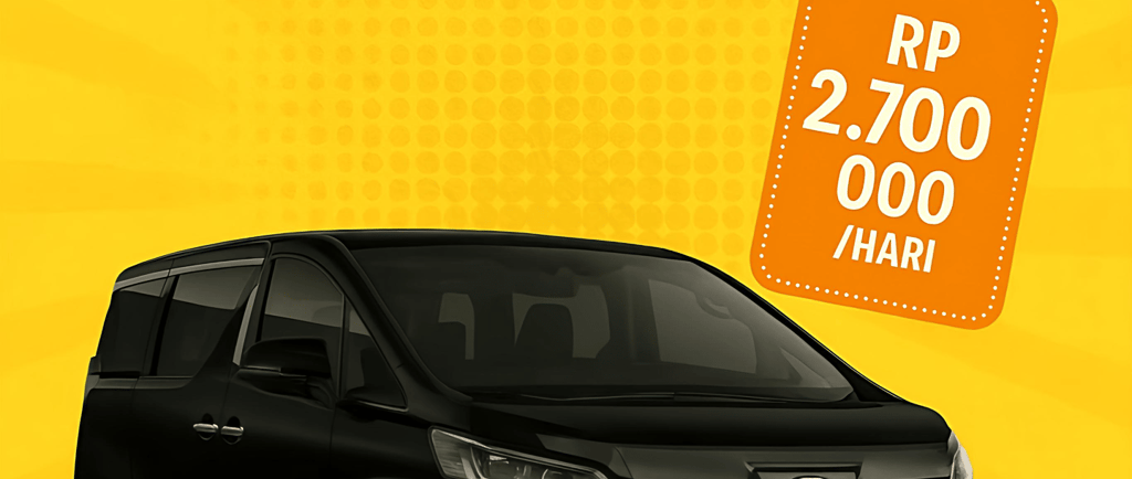 Harga Sewa Mobil Toyota Vellfire di Surabaya