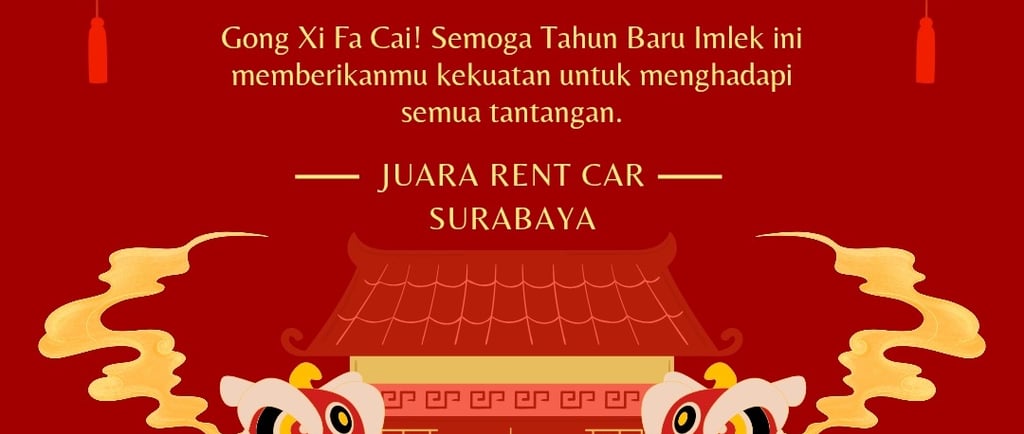 Kemeriahan Perayaan Tahun Baru Imlek di Surabaya