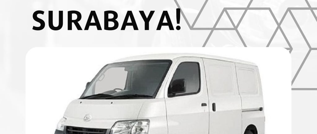 Rental Mobil Gran Max Blind Van di Surabaya Juara Rent Car