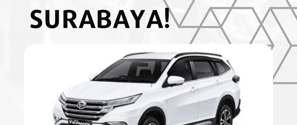 Rental Mobil Terios di Surabaya Juara Rent Car