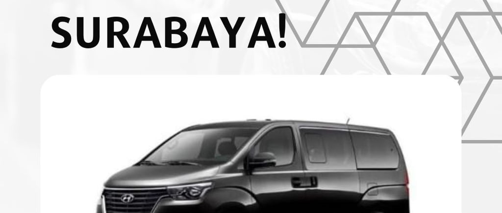 Rental Mobil Hyundai H1 di Surabaya Juara Rent Car