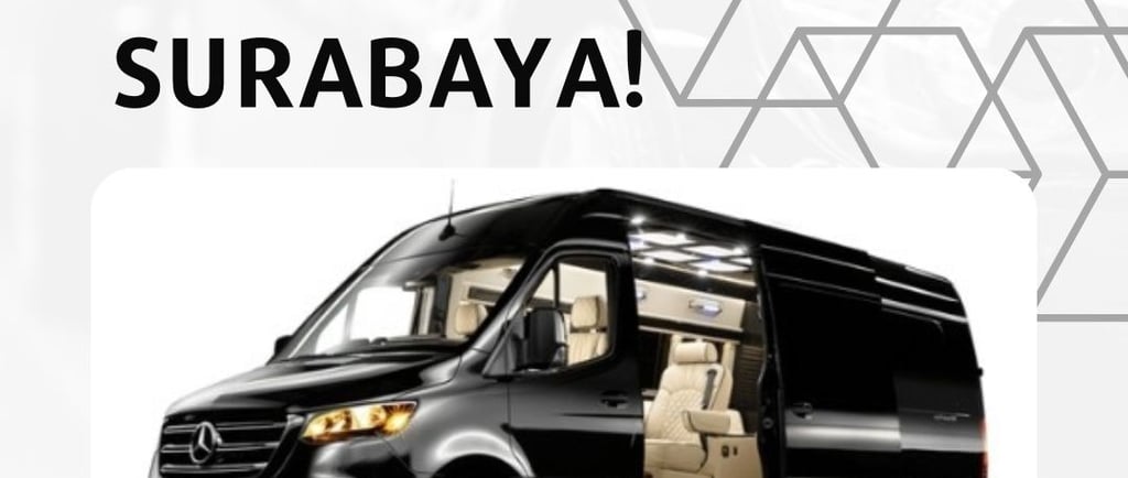Rental Mobil Mercy Sprinter di Surabaya Juara Rent Car