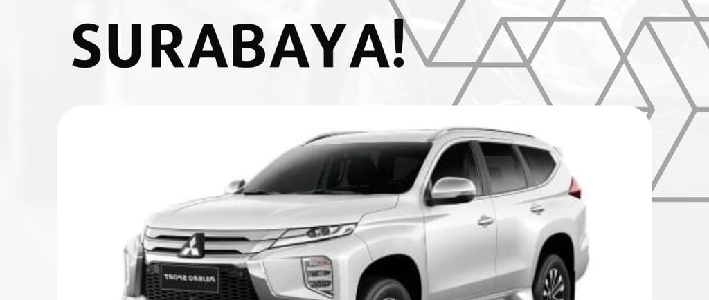 Rental Mobil Pajero di Surabaya Juara Rent Car