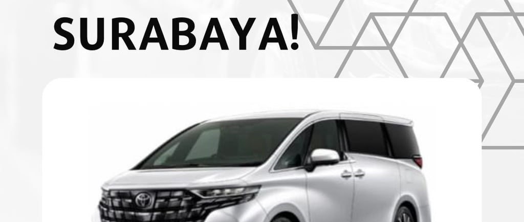 Rental Mobil Alphard di Surabaya Juara Rent Car