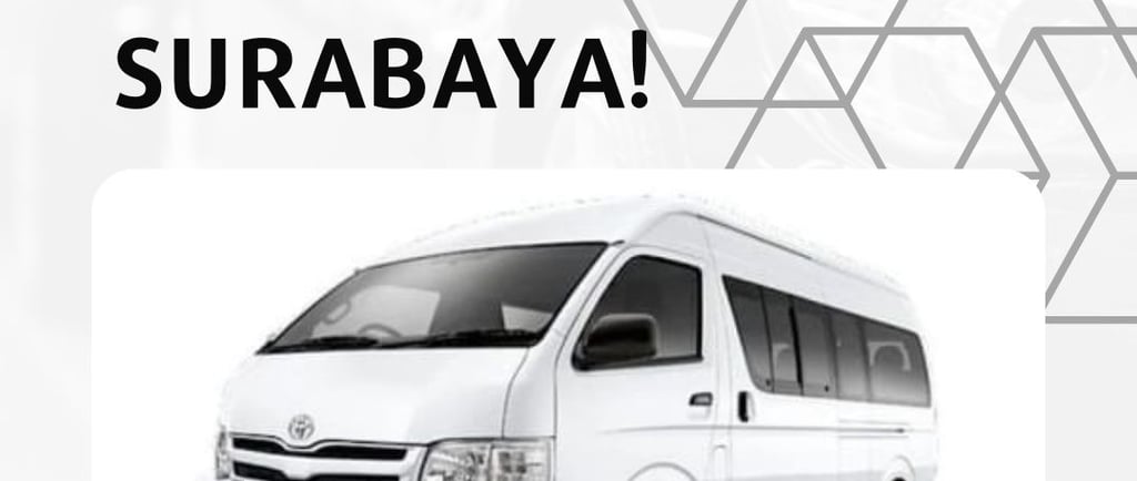 Rental Mobil Toyota Hiace di Surabaya Juara Rent Car