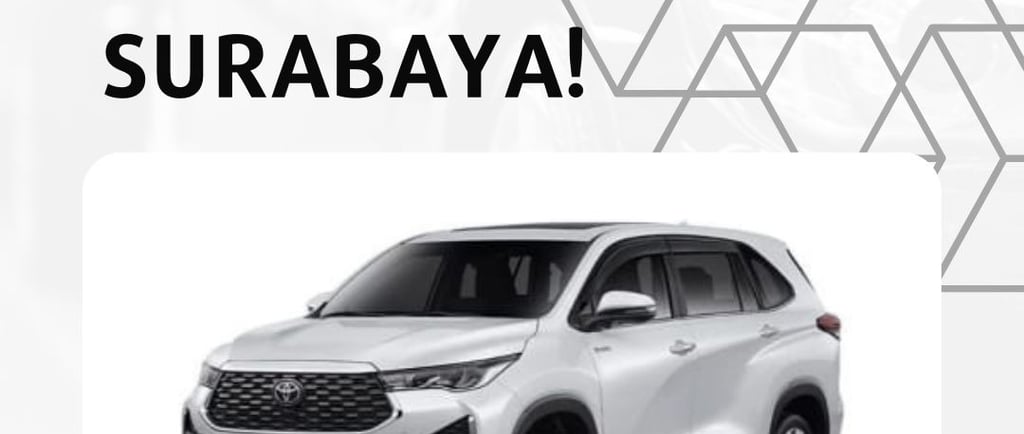 Rental Mobil Innova Zenix di Surabaya Juara Rent Car