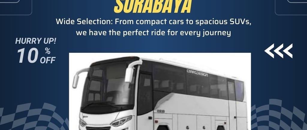 Sewa Bus Medium Pariwisata di Surabaya