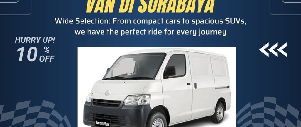 Sewa Mobil Daihatsu Gran Max Blind Van di Surabaya