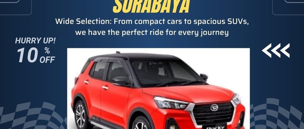 Sewa Mobil Daihatsu Rocky di Surabaya Juara Rent Car