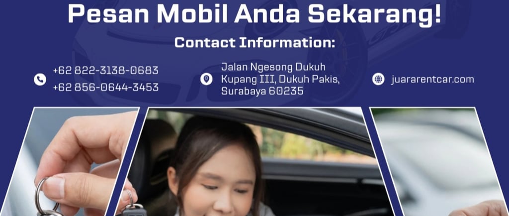 Sewa Mobil di Surabaya Rental Murah Layanan Unggul