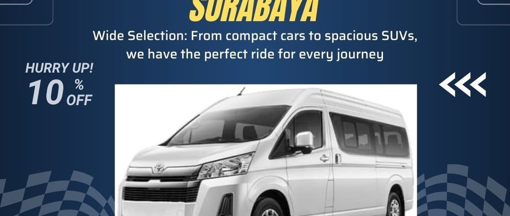 Sewa Mobil Hiace Premio di Surabaya