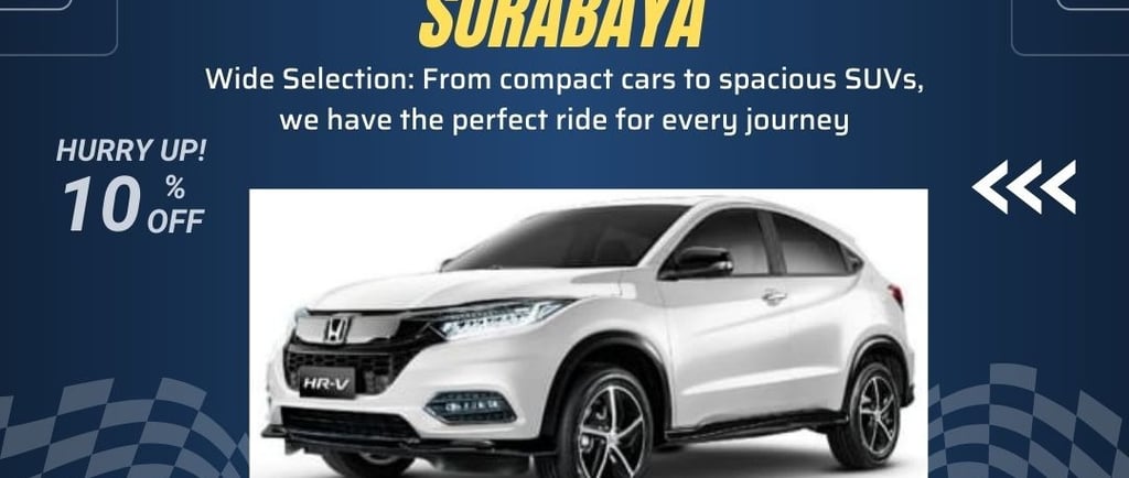 Sewa Mobil Honda HR-V di Surabaya Juara Rent Car