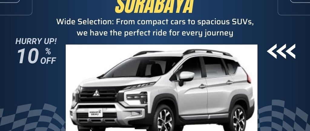 Sewa Mobil Mitsubishi Xpander di Surabaya