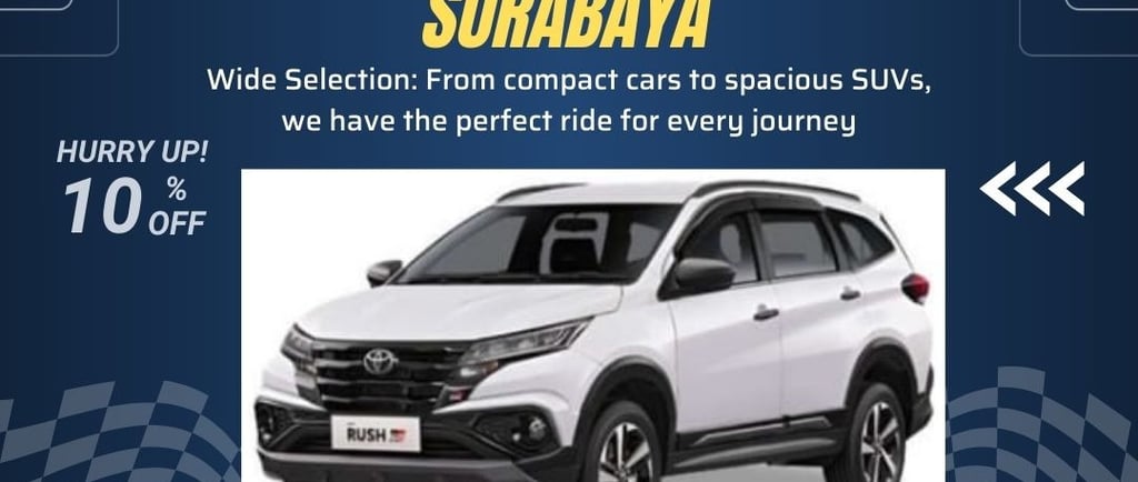 Sewa Mobil Rush di Surabaya Juara Rent Car