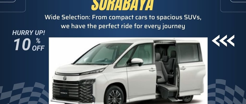 Sewa Mobil Toyota Voxy di Surabaya Juara Rent Car