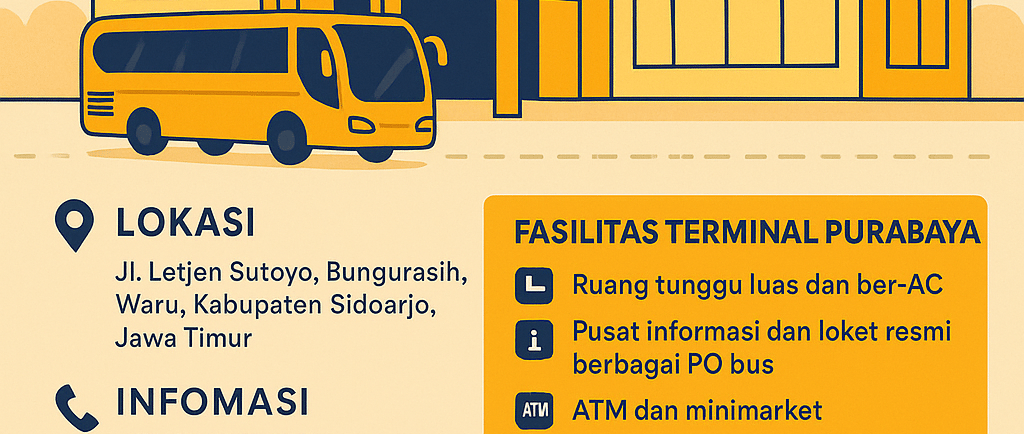 Terminal Bus Purabaya Surabaya Bungurasih