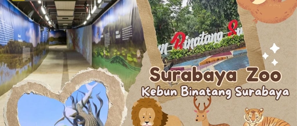 Tunnel Joyoboyo Kebun Binatang Surabaya Zoo