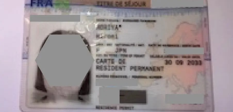 フランス、滞在許可証