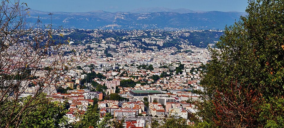 View from Mont Alban
