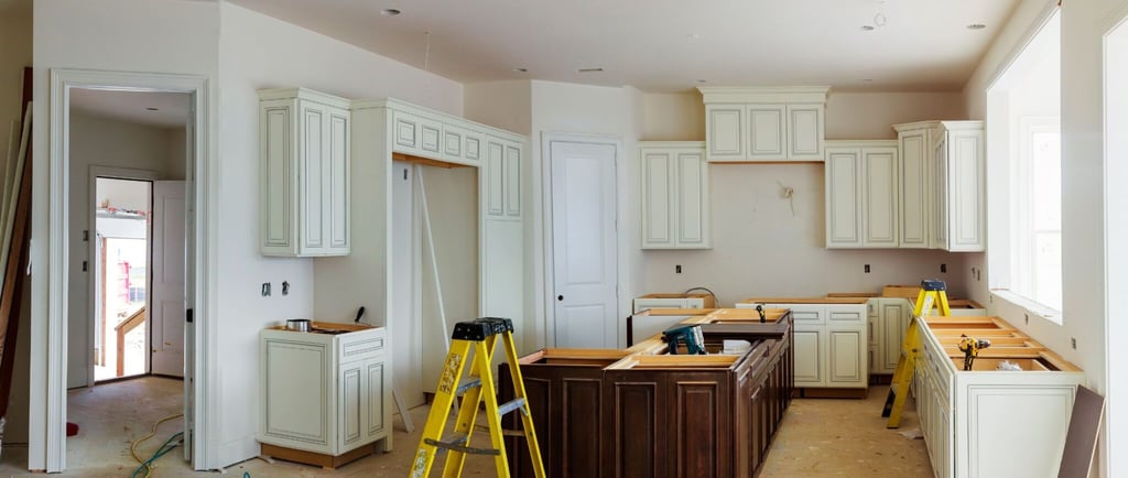 Vision Flooring and Kitchen Remodeling. New Kitchen Cabinets Installation. Kitchen Restoration, Renewal.