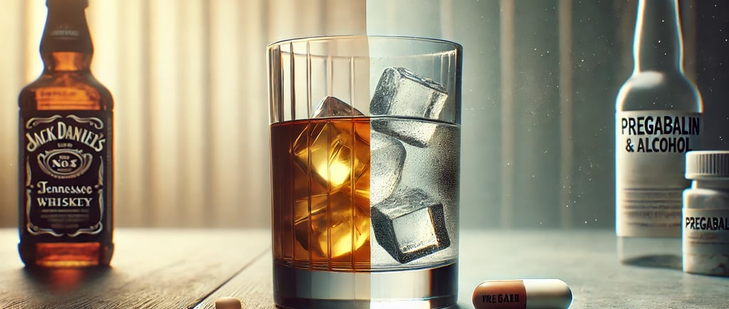 Interactions of alcohol and Pregabalin