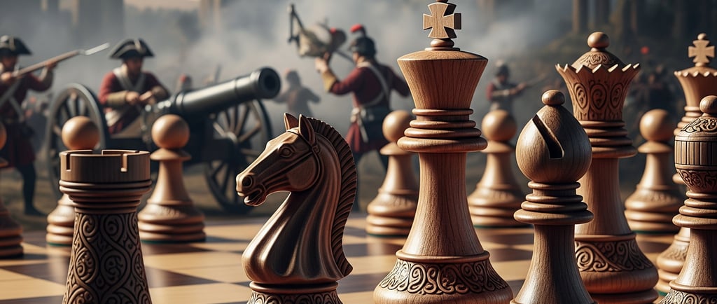 War and Chess are two blends of same Strategy. Checkmate Champs