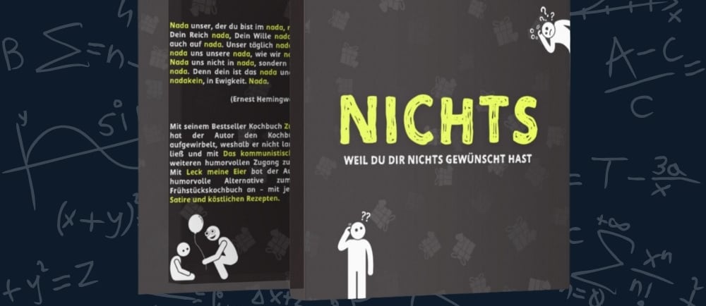 nichts geschenkidee